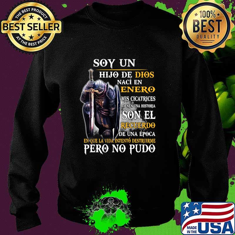 Knight armor of god soy un hijo de dios naci en septiembre mis cicatrices tienen una historia son el recuerdo de una epoca en s Sweater Knight armor of god soy un hijo de dios naci en septiembre mis cicatrices tienen una historia son el recuerdo de una epoca en s Sweater