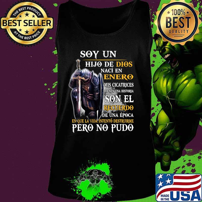 Knight armor of god soy un hijo de dios naci en septiembre mis cicatrices tienen una historia son el recuerdo de una epoca en s Tank top Knight armor of god soy un hijo de dios naci en septiembre mis cicatrices tienen una historia son el recuerdo de una epoca en s Tank top