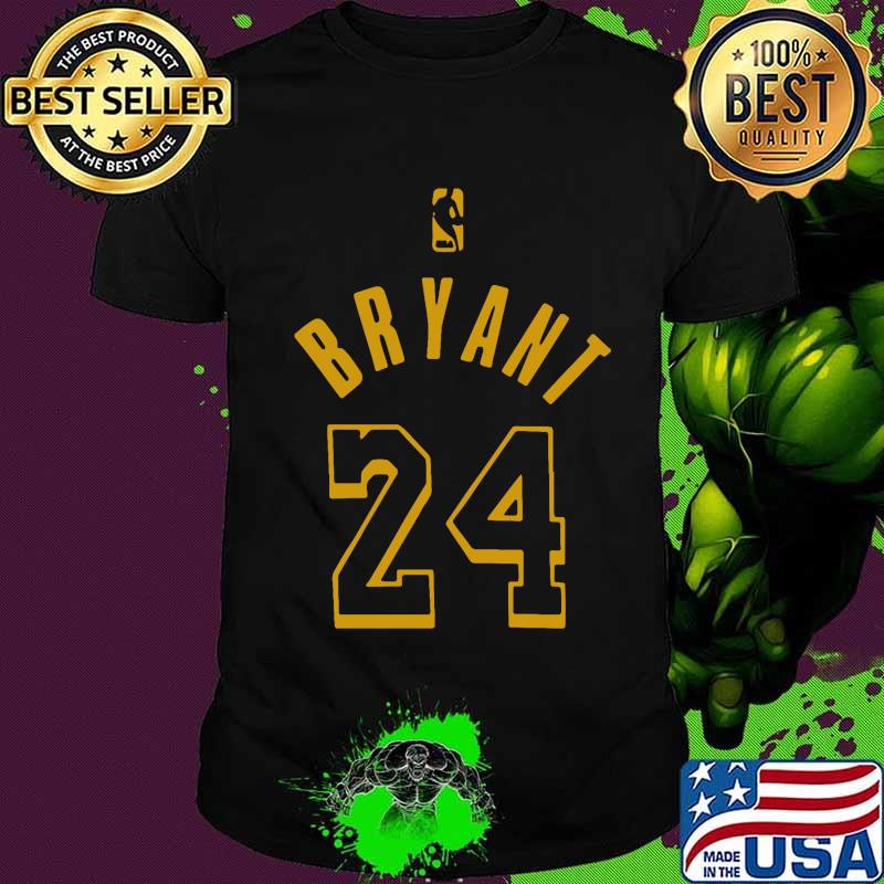 Kobe bryant 24 nba basketball logo shirt