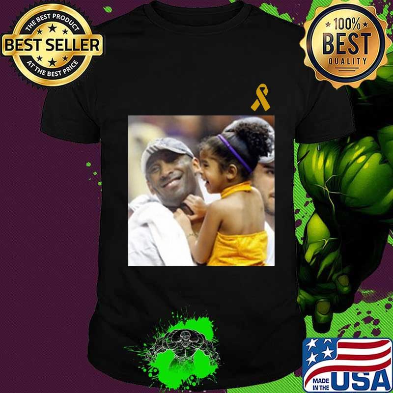 Kobe bryant and daughter mamba shirt