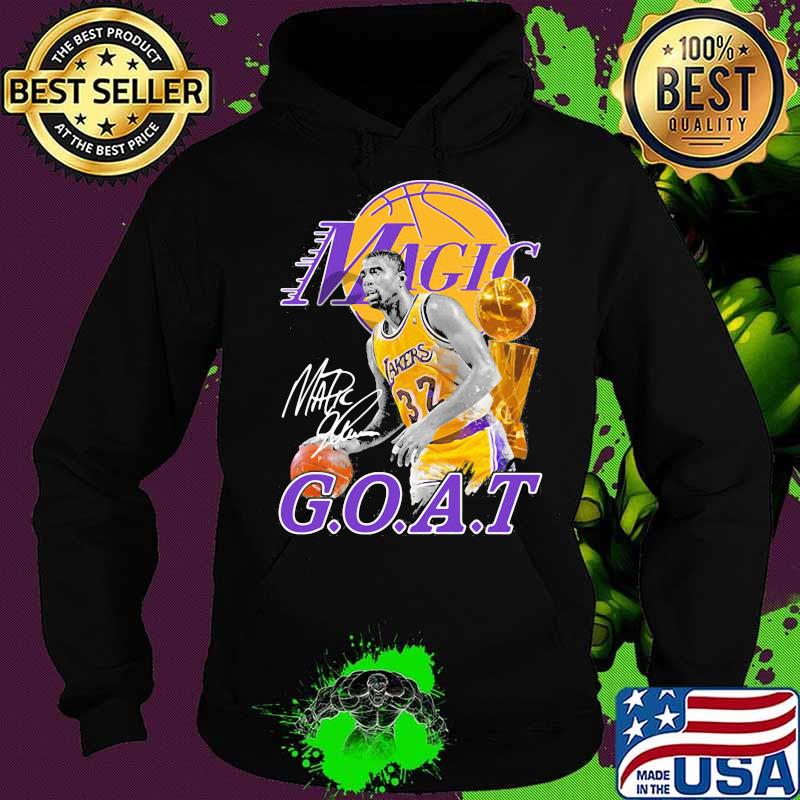 Kobe bryant basketball magic goat signature s Hoodie Kobe bryant basketball magic goat signature s Hoodie