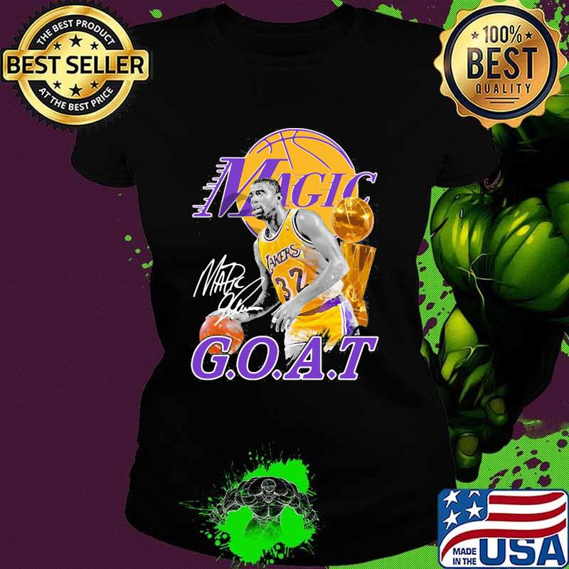 Kobe bryant basketball magic goat signature s Ladies tee Kobe bryant basketball magic goat signature s Ladies tee