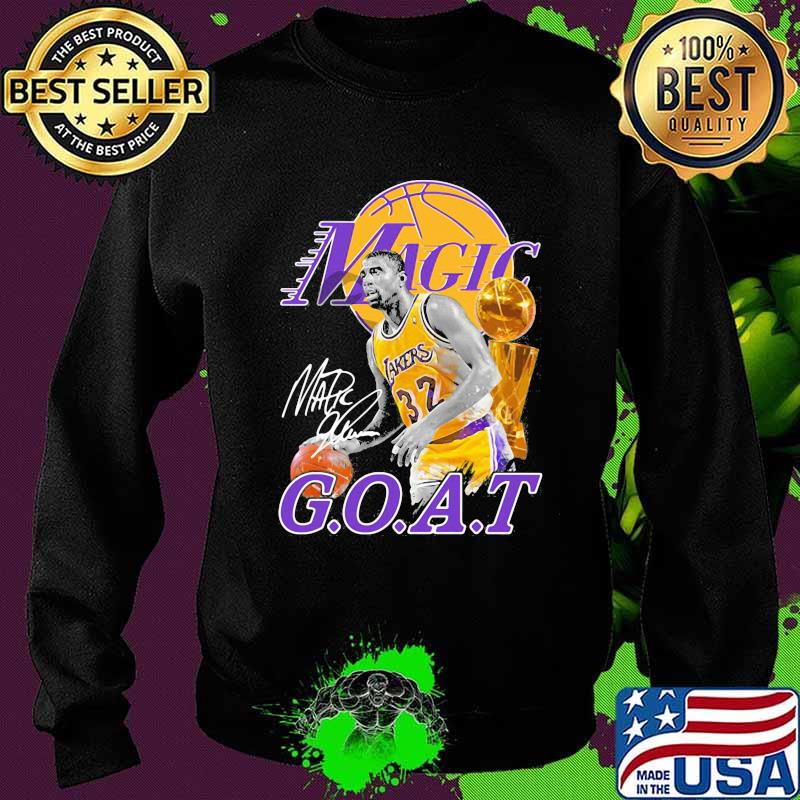 Kobe bryant basketball magic goat signature s Sweater Kobe bryant basketball magic goat signature s Sweater