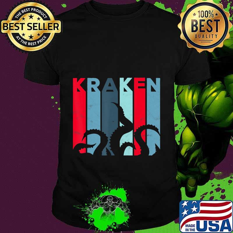 Kraken tentacles vintage styles shirt