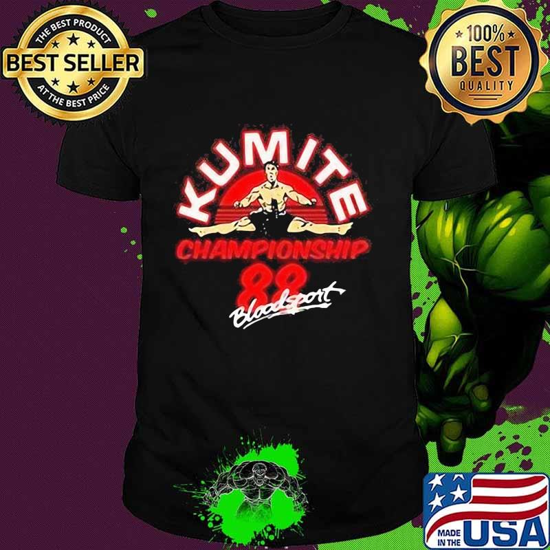 Kumite championship 88 bloodsport vintage retro shirt