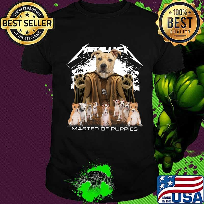 Labrador metallica master of puppies shirt Labrador metallica master of puppies shirt