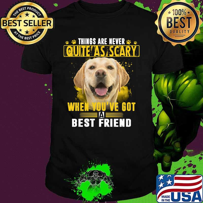 Labrador things are never quite as crazy when you've got a best friend shirt