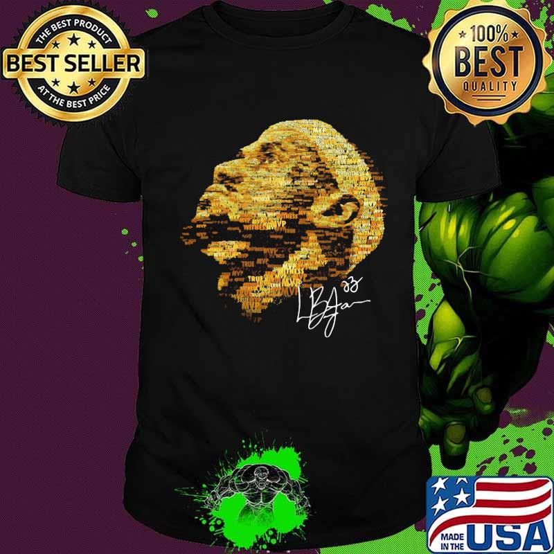 Lebron james signature art shirt Lebron james signature art shirt