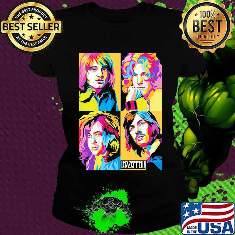 Led zeppelin band members art s Ladies tee Led zeppelin band members art s Ladies tee