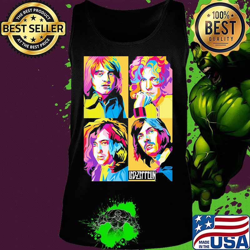 Led zeppelin band members art s Tank top Led zeppelin band members art s Tank top