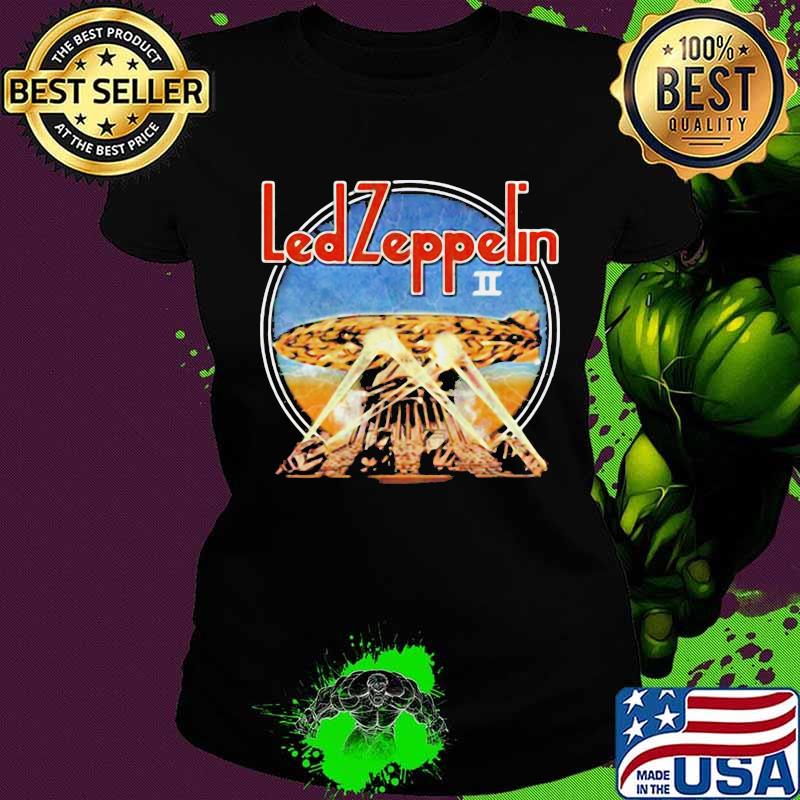 Led zeppelin band t paita ii s Ladies tee Led zeppelin band t paita ii s Ladies tee