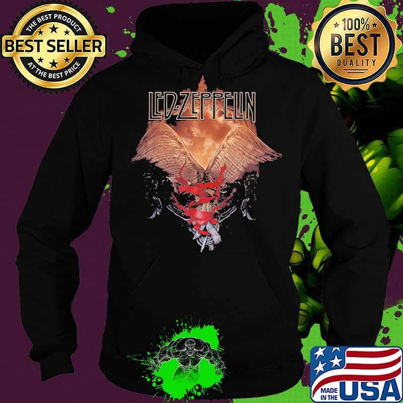 Led zeppelin band wings 2011 tour slim s Hoodie Led zeppelin band wings 2011 tour slim s Hoodie