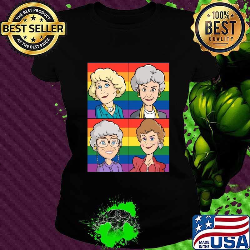 Lgbt golden girls vintage s Ladies tee Lgbt golden girls vintage s Ladies tee