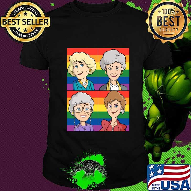 Lgbt golden girls vintage shirt