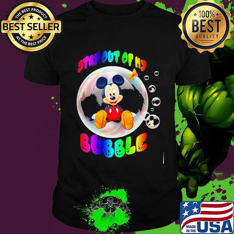 Lgbt mickey mouse stay out of my bubble butterfly shirt