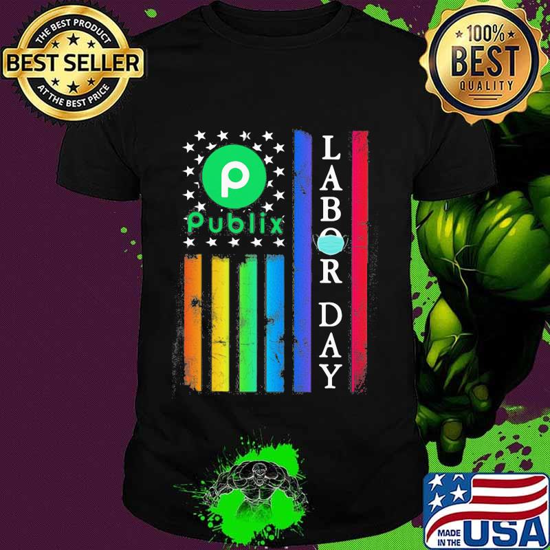 Lgbt publix labor day american flag independence day shirt