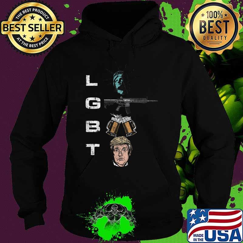 Lgbt statue of liberty guns beer and donald trump s Hoodie Lgbt statue of liberty guns beer and donald trump s Hoodie