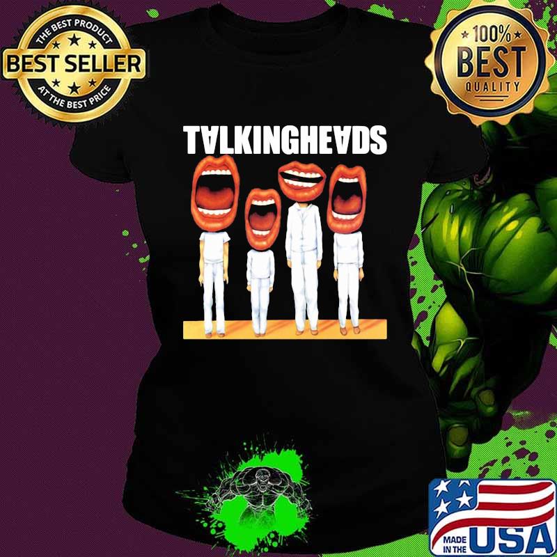 Lips talking heads band members s Ladies tee Lips talking heads band members s Ladies tee