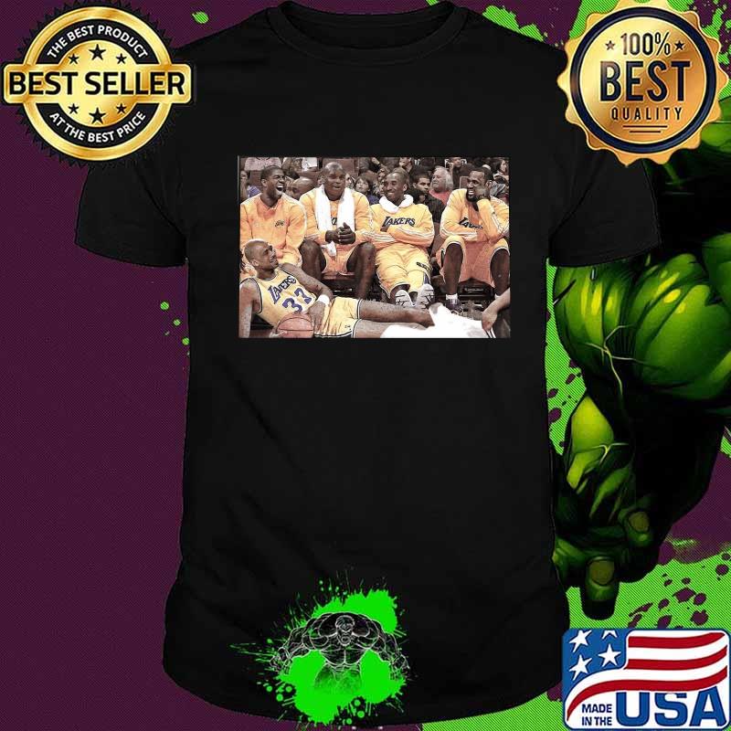 Los angeles lakers basketball team picture shirt