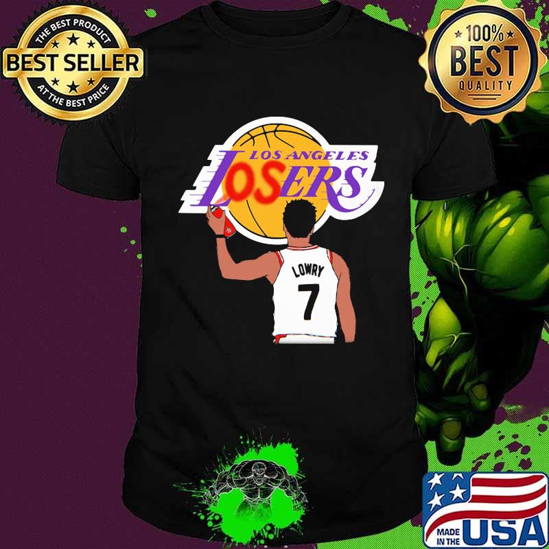 Los angeles losers lowry basketball shirt