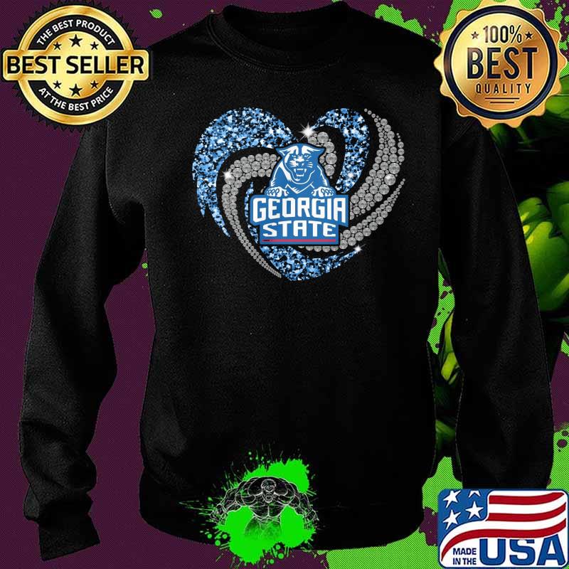 Love georgia state panthers heart diamond s Sweater Love georgia state panthers heart diamond s Sweater