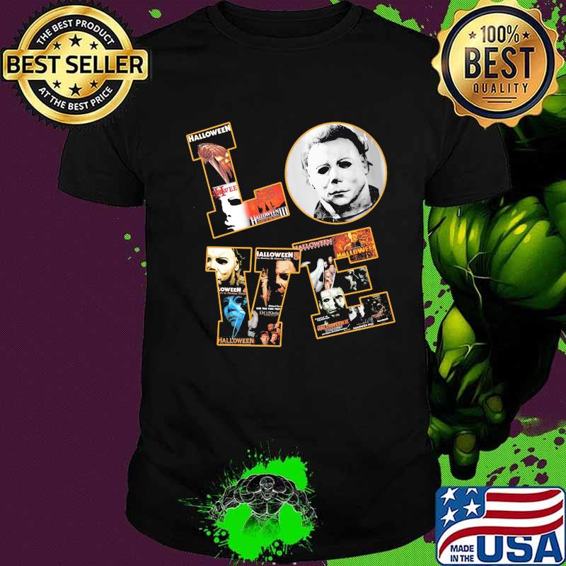Love halloween michael myers shirt