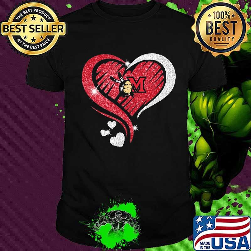 Love miami redhawks hears diamond shirt