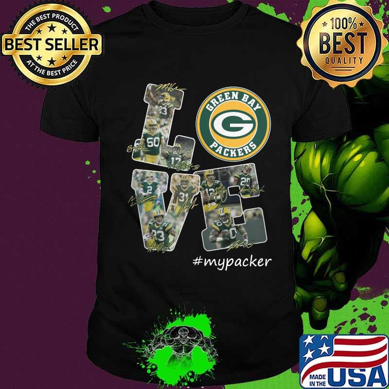 Love my green bay packers signature shirt