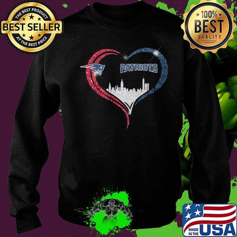 Love new england patriots logo heart diamond s Sweater Love new england patriots logo heart diamond s Sweater