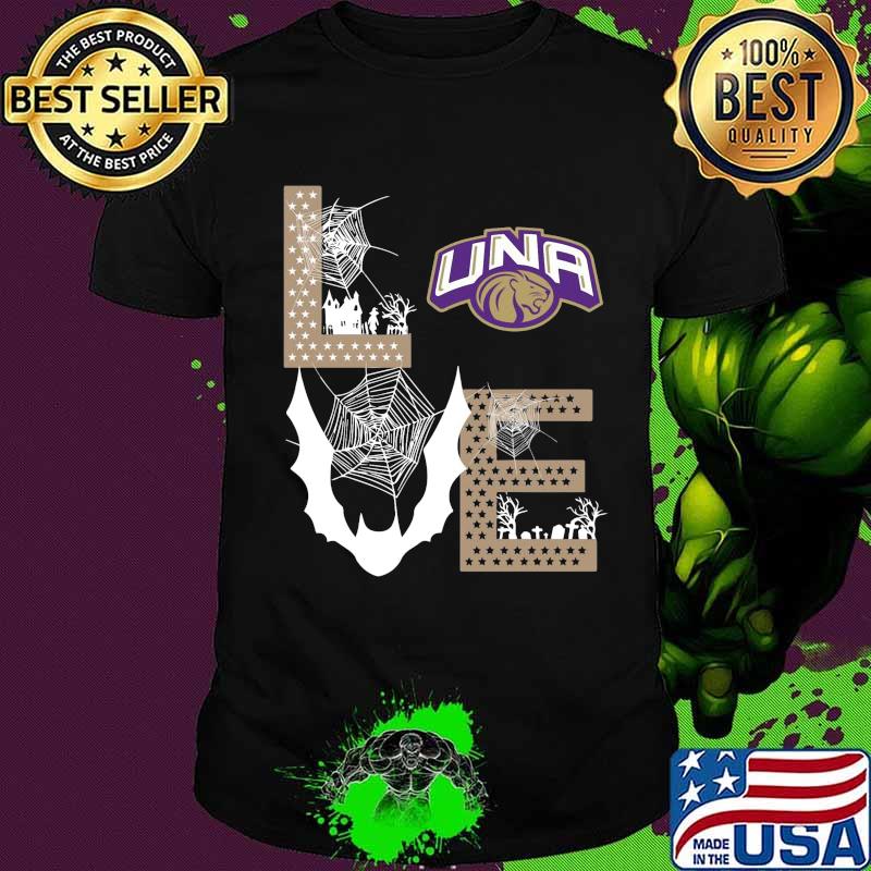 Love una lions football cobweb shirt