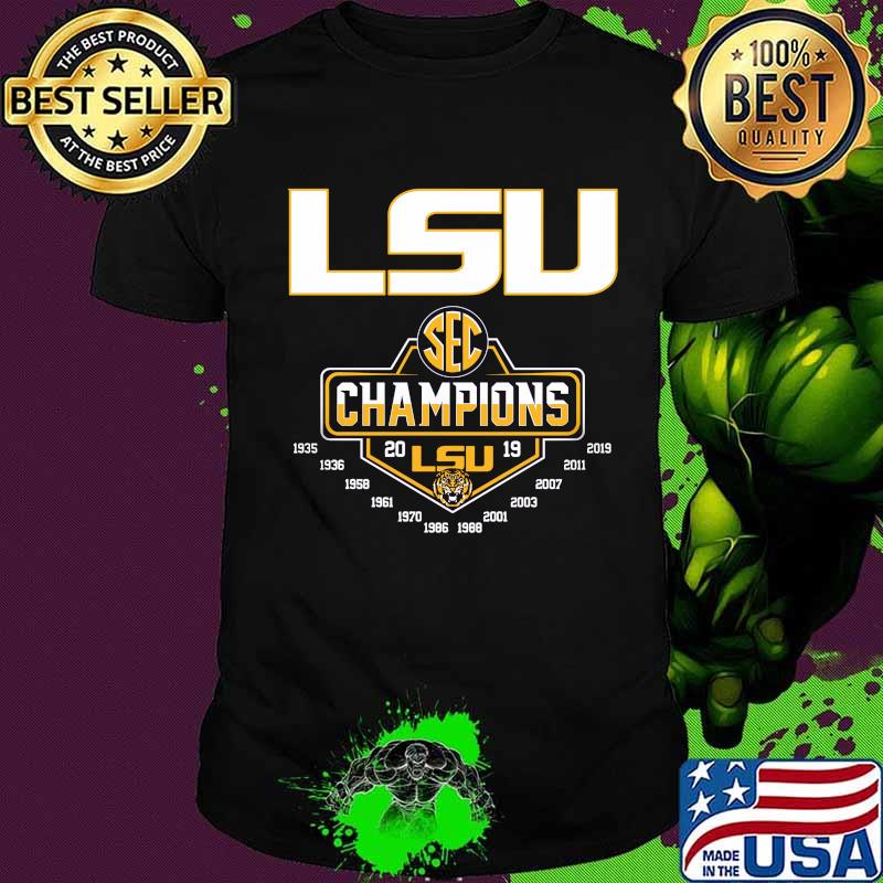 Lsu tigers football champions 2019 shirt