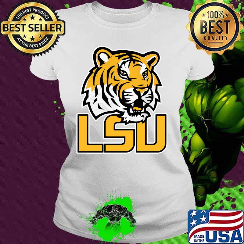 Lsu tigers football logo s Ladies tee Lsu tigers football logo s Ladies tee
