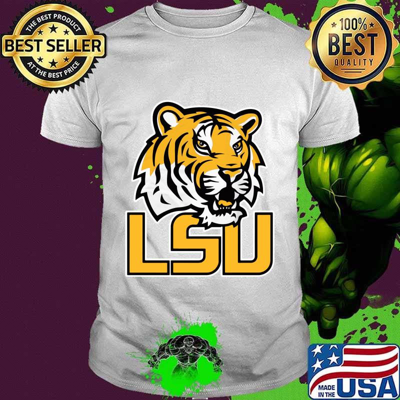 Lsu tigers football logo shirt
