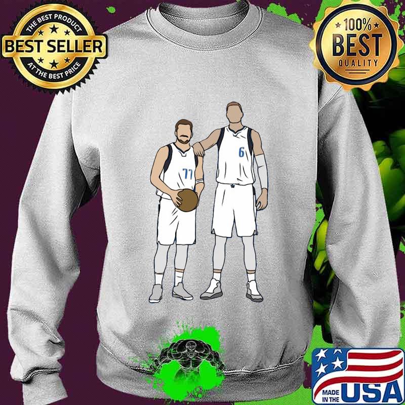 Luka doncic and kristaps porzingis basketball s Sweater Luka doncic and kristaps porzingis basketball s Sweater