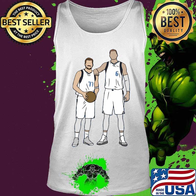 Luka doncic and kristaps porzingis basketball s Tank top Luka doncic and kristaps porzingis basketball s Tank top