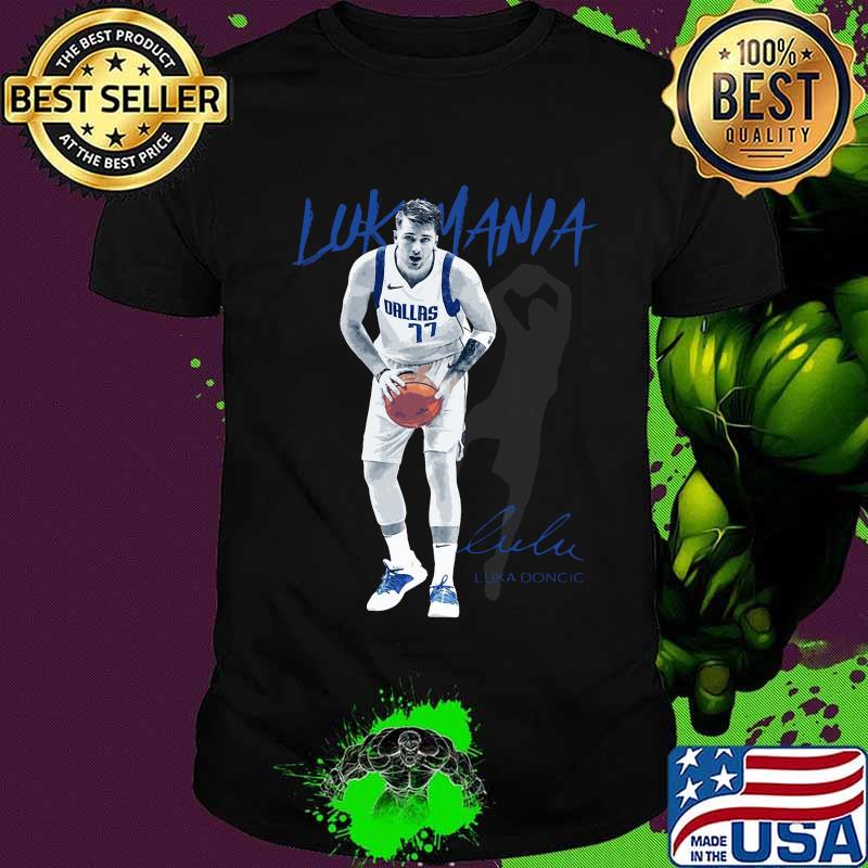 Luke mamia luka doncic dallas mavericks signature shirt