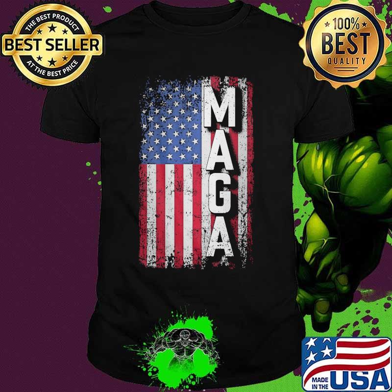 Maga american flag independence day shirt