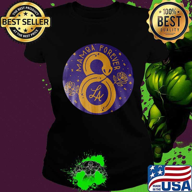 Mamba forever 8 kobe bryant los angeles lakers rose s Ladies tee Mamba forever 8 kobe bryant los angeles lakers rose s Ladies tee