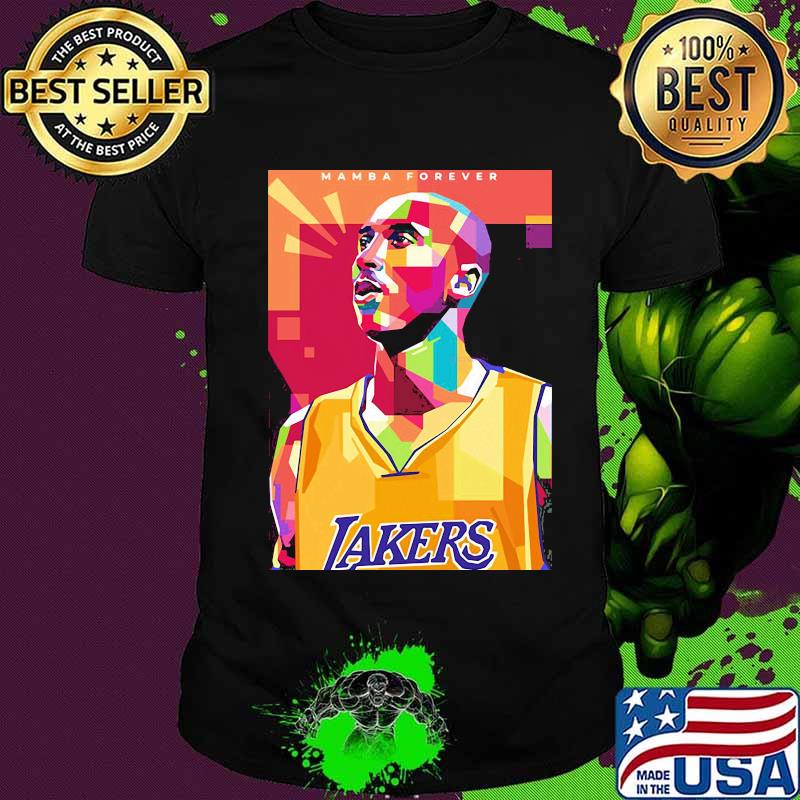 Mamba forever kobe bryant los angeles lakers basketball art shirt
