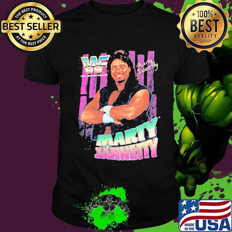 Marty jannetty shawn michaels signature shirt