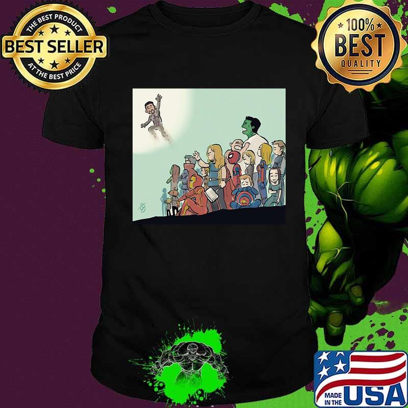 Marvel heroes avengers black panther rip chadwick boseman shirt