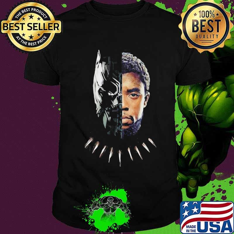 Marvel heroes black panther chadwick Boseman actor shirt