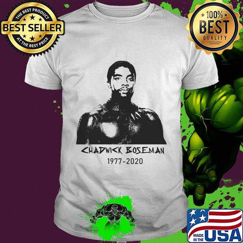 Marvel heroes black panther Chadwick Boseman1977 2020 shirt
