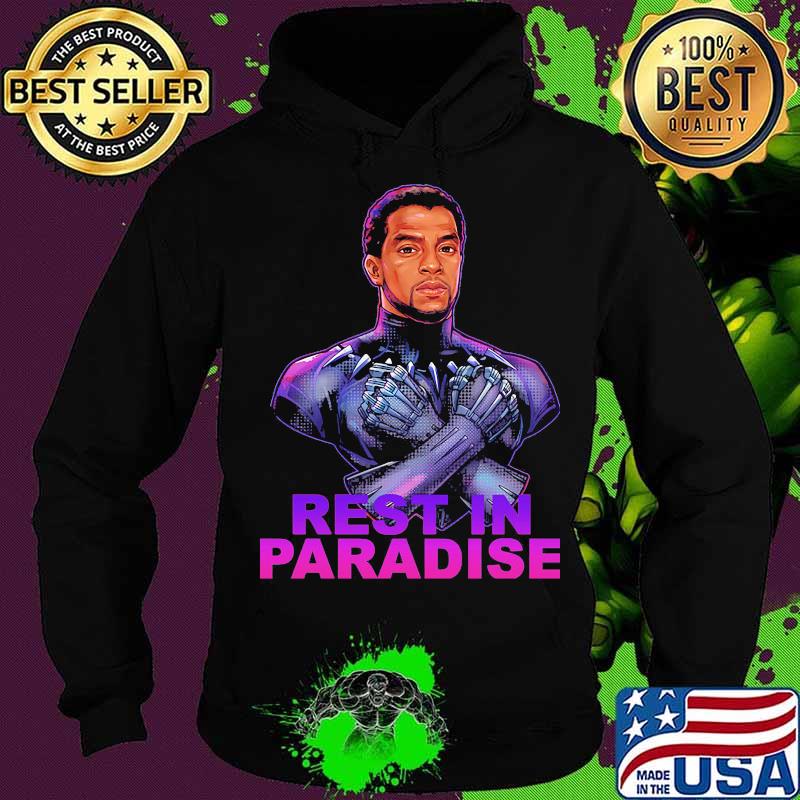 Marvel heroes black panther chadwick rest in paradise s Hoodie Marvel heroes black panther chadwick rest in paradise s Hoodie