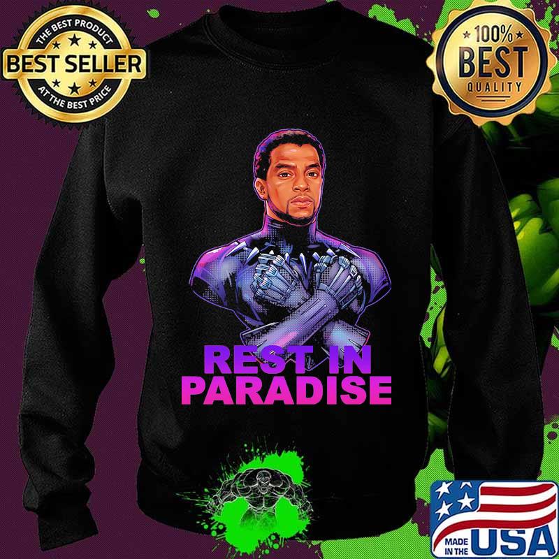 Marvel heroes black panther chadwick rest in paradise s Sweater Marvel heroes black panther chadwick rest in paradise s Sweater