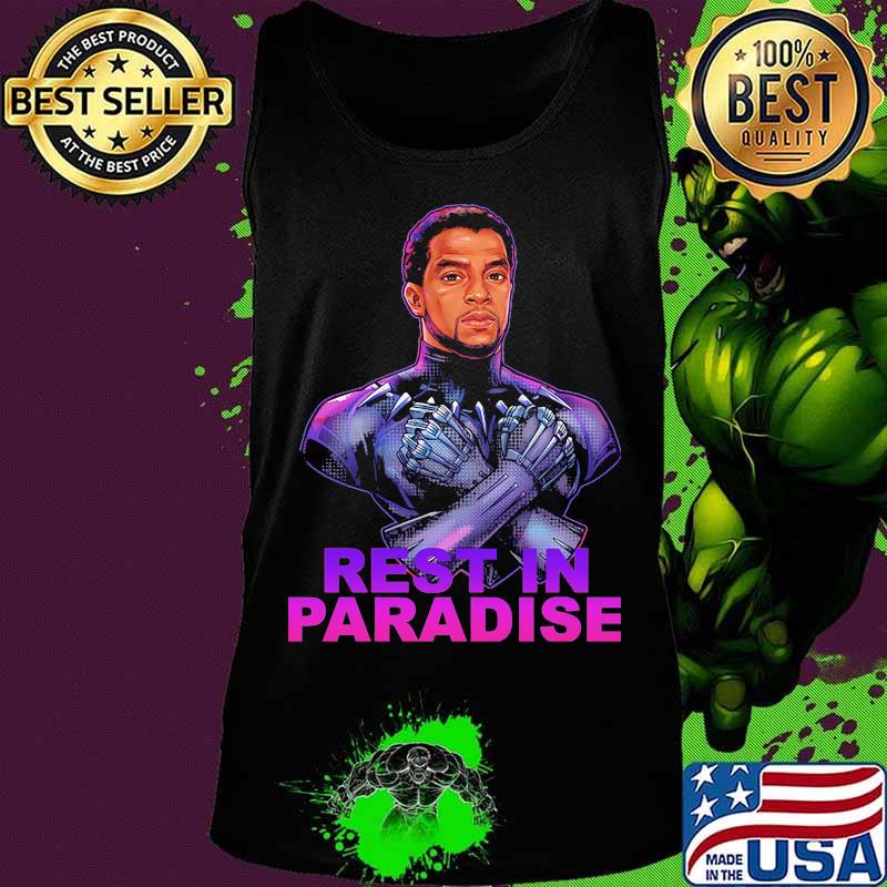 Marvel heroes black panther chadwick rest in paradise s Tank top Marvel heroes black panther chadwick rest in paradise s Tank top