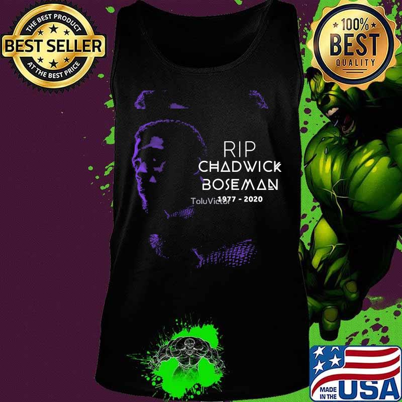 Marvel heroes black panther chadwick rip 1977 2020 s Tank top Marvel heroes black panther chadwick rip 1977 2020 s Tank top
