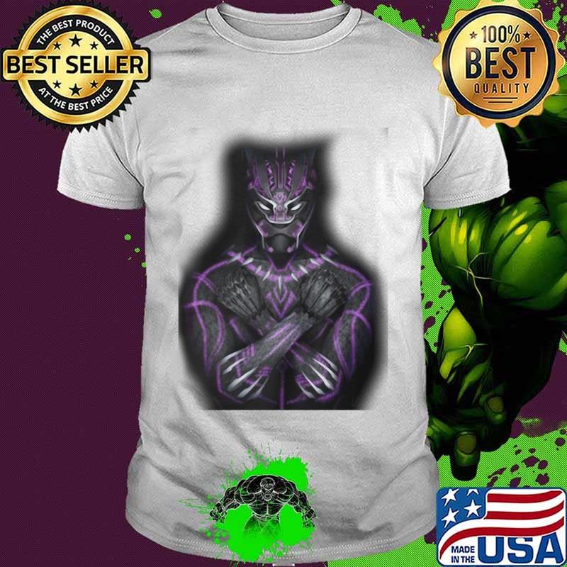 Marvel heroes black panther chadwick rip shirt
