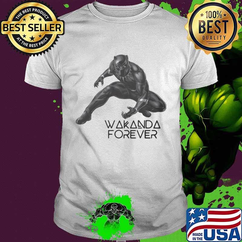 Marvel heroes black panther chadwick rip wakanda forever shirt
