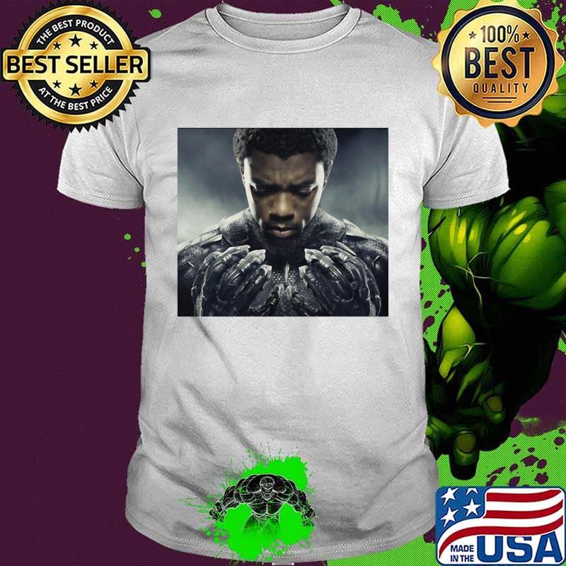 Marvel heroes black panther rip chadwick pictures shirt